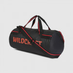 Unisex Black Printed Gym Duffel Bag